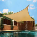 Canopy Sun Shade Sail Cloth Waterproof